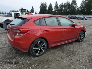 2021 Subaru Impreza Special Sports with VIN 4S3GTAJ62M1700939, listed as a Copart auction lot 46286945 with 35,361 mi miles and Salvage title. Bid and sale history available at DreamBid. Image 3.