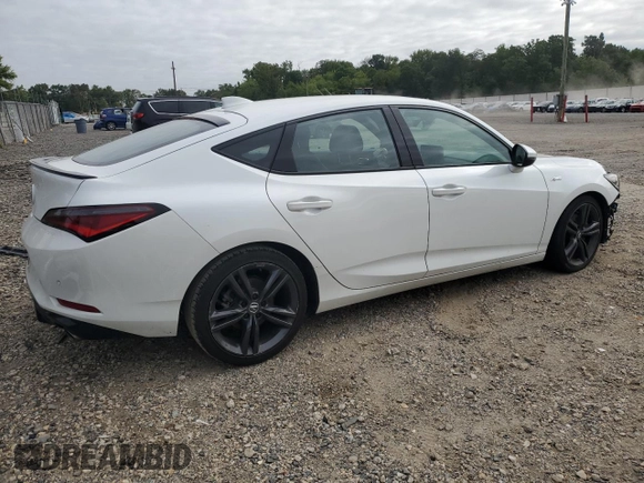 2023 Acura Integra w/A-Spec Technology Package with VIN 19UDE4H60PA024193, listed as a Copart auction lot 70561454 with 20,224 mi miles and Salvage Title. Bid and sale history available at carsss.com. Image 3.