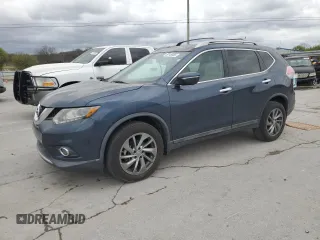2015 Nissan Rogue SV with VIN 5N1AT2MT4FC897144, listed as a Copart auction lot 50149965 with 153,740 mi miles and Clean Title. Bid and sale history available at carsss.com. Image 1.