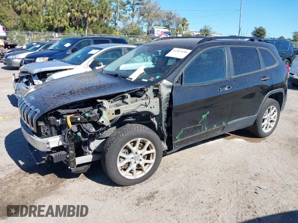 2016 Jeep Cherokee Sport with VIN 1C4PJLAS5GW376259, listed as a IAAI auction lot 41287458 with 92,075 mi miles and . Bid and sale history available at DreamBid. Image 17.