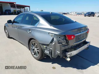 2017 Infiniti Q50 Signature Edition with VIN JN1EV7AP7HM742236, listed as a IAAI auction lot 41662043 with 114,312 mi miles and . Bid and sale history available at DreamBid. Image 3.