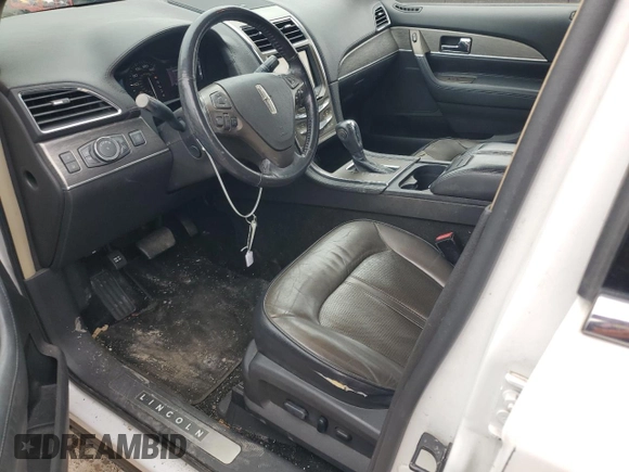 2012 Lincoln MKX with VIN 2LMDJ6JK4CBL13038, listed as a Copart auction lot 51990355 with 178,887 mi miles and Salvage Title. Bid and sale history available at carsss.com. Image 7.