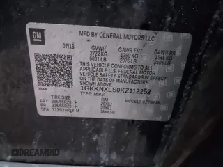 2019 GMC Acadia Denali with VIN 1GKKNXLS0KZ112252, listed as a IAAI auction lot 42293931 with 52,636 mi miles and . Bid and sale history available at DreamBid. Image 9.