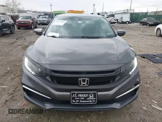 2019 Honda Civic Sedan LX with VIN 2HGFC2F66KH595946, listed as a IAAI auction lot 42017066 with 37,634 mi miles. Bid and sale history available at carsss.com. Image 12.
