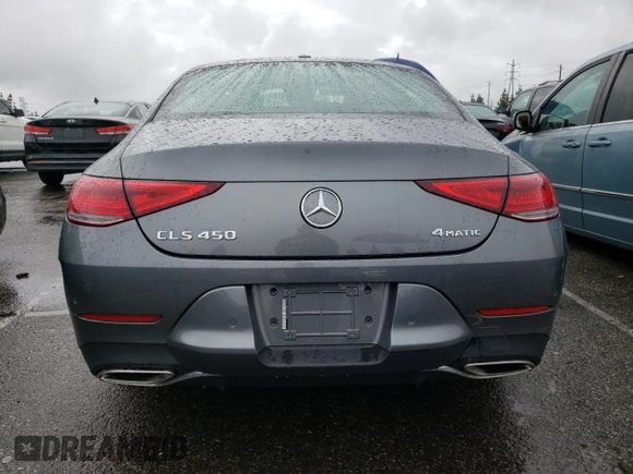 2022 Mercedes-Benz CLS with VIN W1K2J5KBXNA104908, listed as a Copart auction lot 41525624 with 13,680 mi miles and Salvage Title. Bid and sale history available at carsss.com. Image 6.