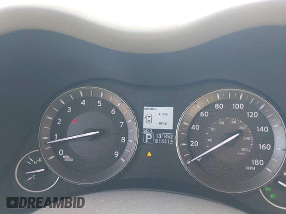 2012 Infiniti M with VIN JN1BY1AR4CM396129, listed as a IAAI auction lot 42555601 with 131,852 mi miles and . Bid and sale history available at DreamBid. Image 7.