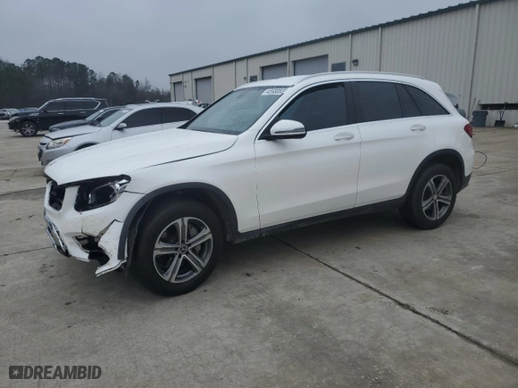 2018 Mercedes-Benz GLC with VIN WDC0G4JB9JV055936, listed as a Copart auction lot 45930835 with 143,943 mi miles and Salvage Title. Bid and sale history available at carsss.com. Image 1.