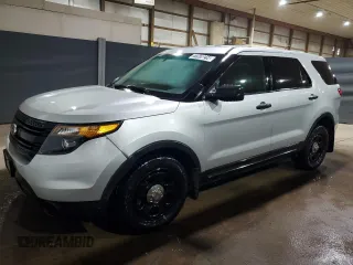 2014 Ford Utility Police Interceptor with VIN 1FM5K8AR2EGC61104, listed as a Copart auction lot 77970214 with 115,441 mi miles and Clean Title. Bid and sale history available at carsss.com. Image 1.