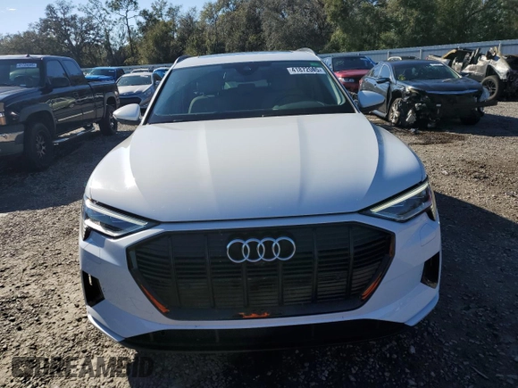 2022 Audi e-tron Premium with VIN WA1AAAGE1NB019221, listed as a Copart auction lot 41872005 with 47,890 mi miles and Salvage Title. Bid and sale history available at DreamBid. Image 5.