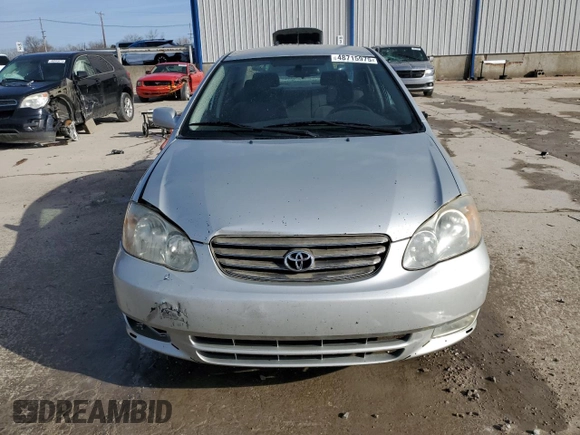 2004 Toyota Corolla CE with VIN 2T1BR32E84C265544, listed as a Copart auction lot 48715975 with 299,999 mi miles and Non Repairable. Bid and sale history available at DreamBid. Image 5.