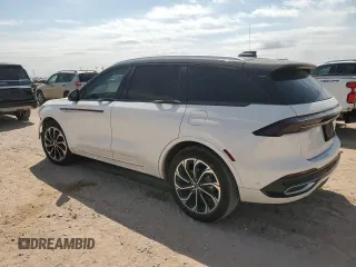 2024 Lincoln Nautilus Reserve with VIN 5LMPJ8KA1RJ838957, listed as a Copart auction lot 53139325 with 11,326 mi miles and Salvage title. Bid and sale history available at DreamBid. Image 2.