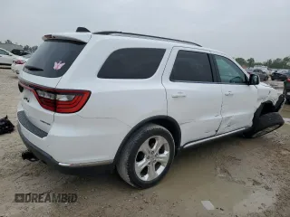 2015 Dodge Durango Limited with VIN 1C4RDHDG9FC907063, listed as a Copart auction lot 51092455 with 65,054 mi miles and Salvage Title. Bid and sale history available at carsss.com. Image 3.