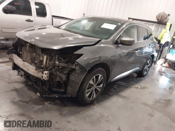 2020 Nissan Murano S with VIN 5N1AZ2AS5LN142210, listed as a IAAI auction lot 41398065 with 62,429 mi miles and . Bid and sale history available at DreamBid. Image 18.