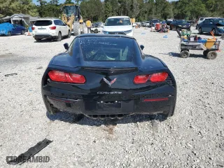2015 Chevrolet Corvette 1LT with VIN 1G1YA2D73F5115425, listed as a Copart auction lot 76010124 with 0 mi miles and Clean Title. Bid and sale history available at carsss.com. Image 6.