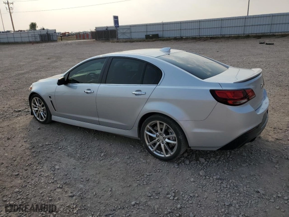 2015 Chevrolet SS with VIN 6G3F15RW3FL117755, listed as a Copart auction lot 74702264 with 65,096 mi miles and Salvage Title. Bid and sale history available at carsss.com. Image 2.
