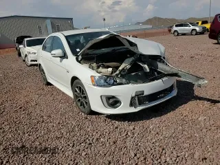 2016 Mitsubishi Lancer SE with VIN JA32V2FW7GU008504, listed as a Copart auction lot 64883884 with 42,183 mi miles and Salvage Title. Bid and sale history available at carsss.com. Image 10.