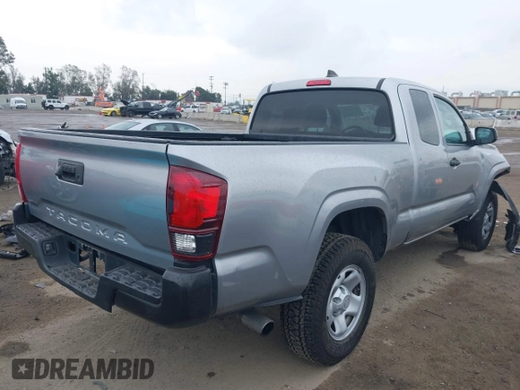 2021 Toyota Tacoma SR with VIN 3TYRX5GN4MT006103, listed as a IAAI auction lot 41724797 with 39,269 mi miles and . Bid and sale history available at DreamBid. Image 4.