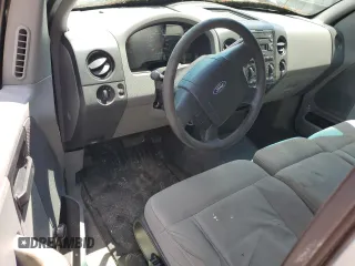 2008 Ford F-150 XL with VIN 1FTVF12548KD52338, listed as a Copart auction lot 57635795 with 115,221 mi miles and Salvage title. Bid and sale history available at DreamBid. Image 8.
