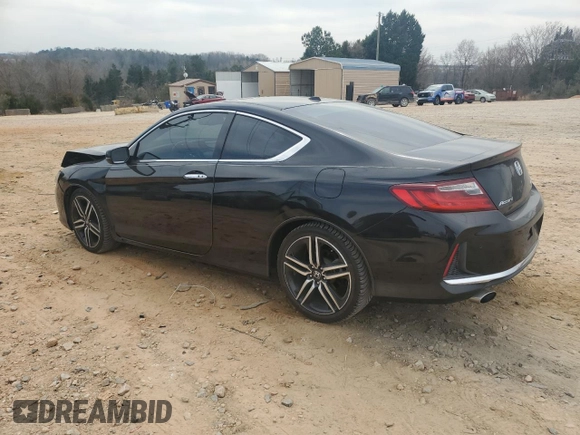 2016 Honda Accord Touring with VIN 1HGCT2B01GA005596, listed as a Copart auction lot 49117975 with 111,422 mi miles and Salvage Title. Bid and sale history available at DreamBid. Image 2.