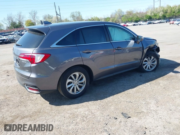 2018 Acura RDX with VIN 5J8TB4H34JL000825, listed as a IAAI auction lot 42053139 with Not Provided miles and . Bid and sale history available at carsss.com. Image 4.