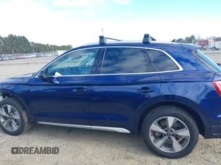2024 Audi Q5 Premium with VIN WA1ABAFYXR2004201, listed as a IAAI auction lot 40997985 with 9,084 mi miles and . Bid and sale history available at DreamBid. Image 15.