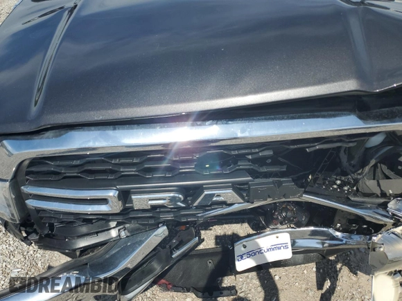 2024 Ram 2500 Tradesman with VIN 3C6UR5CJ6RG392538, listed as a Copart auction lot 57865935 with 4,859 mi miles and Salvage title. Bid and sale history available at DreamBid. Image 11.