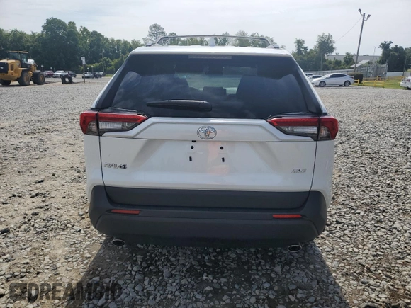 2025 Toyota RAV4 XLE Premium with VIN 2T3C1RFV1SW389635, listed as a Copart auction lot 61661535 with 3,630 mi miles and Salvage title. Bid and sale history available at DreamBid. Image 6.