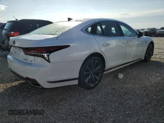 2018 Lexus LS with VIN JTHC51FFXJ5001370, listed as a Copart auction lot 75044264 with 6,862 mi miles and Non Repairable. Bid and sale history available at carsss.com. Image 3.
