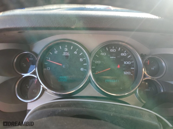 2008 Chevrolet Silverado 1500 LTZ with VIN 3GCEC13J18G107895, listed as a Copart auction lot 88322215 with 129,382 mi miles and Salvage Title. Bid and sale history available at carsss.com. Image 9.