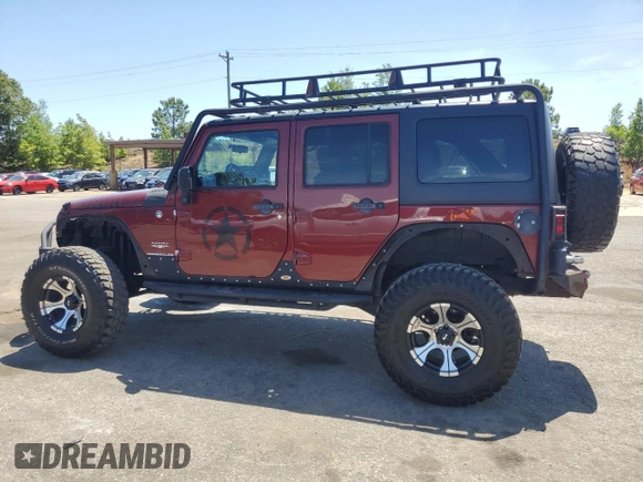 2007 Jeep Wrangler Unlimited Sahara with VIN 1J4GA59187L186314, listed as a Copart auction lot 55437405 with 228,177 mi miles and Clean title. Bid and sale history available at DreamBid. Image 2.