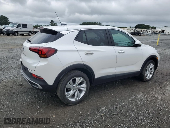 2024 Buick Encore GX Preferred with VIN KL4AMBSL0RB005318, listed as a Copart auction lot 59889535 with 24,198 mi miles and Salvage title. Bid and sale history available at DreamBid. Image 3.
