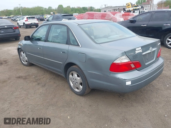 2003 Toyota Avalon XL z VIN 4T1BF28B63U331439, wystawiony jako IAAI lot #42161096 z przebiegiem 217 296 mil mil oraz . Historia ofert i sprzedaży dostępna na DreamBid. Obrazek 3.