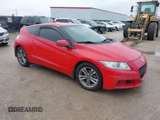 2013 Honda CR-Z EX with VIN JHMZF1C69DS001961, listed as a IAAI auction lot 41558146 with 87,666 mi miles. Bid and sale history available at carsss.com. Image 1.