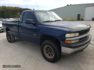 2002 Chevrolet Silverado 1500 LS with VIN 1GCEK14V62Z205980, listed as a Copart auction lot 79086614 with 227,466 mi miles and Salvage Title. Bid and sale history available at carsss.com. Image 4.
