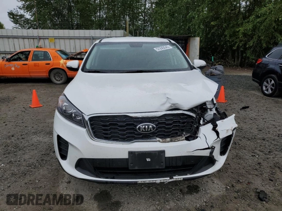 2020 Kia Sorento LX z VIN 5XYPG4A36LG698588, wystawiony jako Copart lot #57240045 z przebiegiem 75 298 mil mil oraz Szkoda całkowita • Salvage title. Historia ofert i sprzedaży dostępna na DreamBid. Obrazek 5.