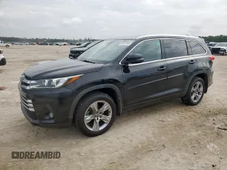2017 Toyota Highlander Limited with VIN 5TDDZRFH5HS458974, listed as a Copart auction lot 64512955 with 213,743 mi miles and Clean title. Bid and sale history available at DreamBid. Image 1.