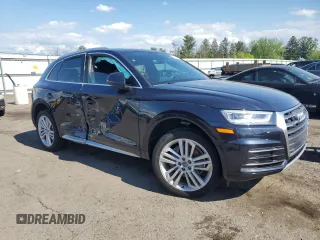 2018 Audi Q5 Premium Plus z VIN WA1BNAFY7J2165573, wystawiony jako Copart lot #56040975 z przebiegiem 75 330 mil mil oraz Szkoda całkowita • Salvage title. Historia ofert i sprzedaży dostępna na DreamBid. Obrazek 4.
