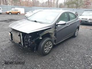 2017 Hyundai Accent SE with VIN KMHCT4AE7HU308112, listed as a IAAI auction lot 41481047 with 74,896 mi miles and . Bid and sale history available at carsss.com. Image 2.