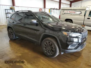 2021 Jeep Cherokee Latitude Lux with VIN 1C4PJMMX2MD218840, listed as a Copart auction lot 61563215 with 28,362 mi miles and Salvage title. Bid and sale history available at DreamBid. Image 4.