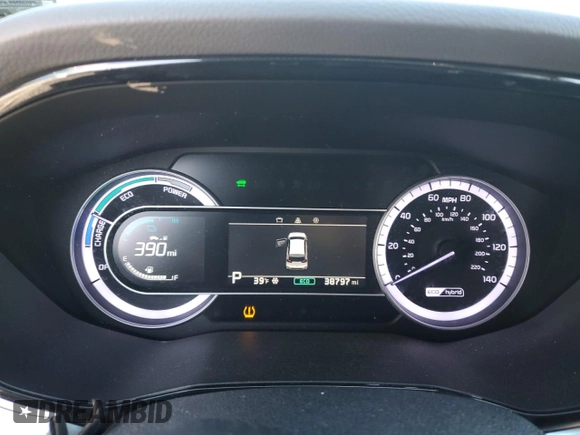 2022 Kia Niro LXS SE with VIN KNDCB3LC7N5533973, listed as a Copart auction lot 84605624 with 38,797 mi miles and Salvage Title. Bid and sale history available at carsss.com. Image 9.
