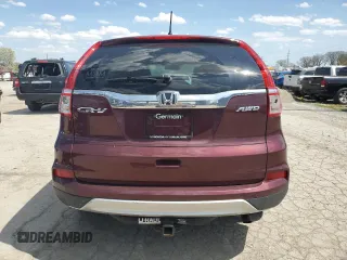 2016 Honda CR-V EX with VIN 2HKRM4H56GH721973, listed as a Copart auction lot 53181225 with 136,148 mi miles and Salvage Title. Bid and sale history available at DreamBid. Image 6.