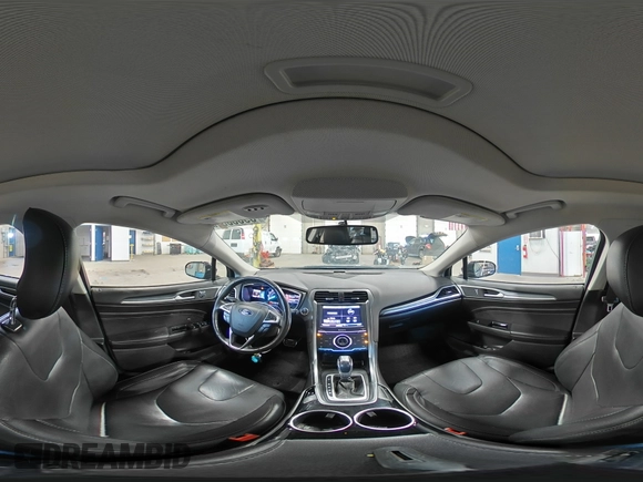 2013 Ford Fusion Titanium with VIN 3FA6P0K98DR281509, listed as a Copart auction lot 59550015 with 151,097 mi miles and Salvage title. Bid and sale history available at DreamBid. Image 15.