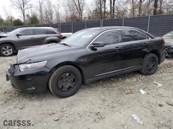 2013 Ford Sedan Police Interceptor with VIN 1FAHP2M89DG143557, listed as a Copart auction lot 83643654 with 0 mi miles and Salvage Title. Bid and sale history available at carsss.com. Image 1.