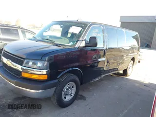 2016 Chevrolet Express Passenger LT with VIN 1GAZGPFF7G1296879, listed as a IAAI auction lot 41359934 with 169,856 mi miles and . Bid and sale history available at DreamBid. Image 17.