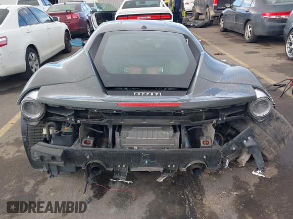 2018 Ferrari 488 z VIN ZFF79ALA9J0229410, wystawiony jako IAAI lot #41511074 z przebiegiem Nie podano mil oraz . Historia ofert i sprzedaży dostępna na DreamBid. Obrazek 16.