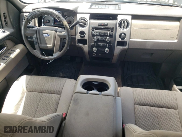 2010 Ford F-150 XL with VIN 1FTFX1CV4AFB32857, listed as a Copart auction lot 65093544 with 124,659 mi miles and Clean Title. Bid and sale history available at carsss.com. Image 8.