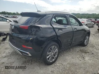 2021 Buick Encore GX Essence with VIN KL4MMFSL3MB151001, listed as a Copart auction lot 56675175 with 20,099 mi miles and Salvage title. Bid and sale history available at DreamBid. Image 3.