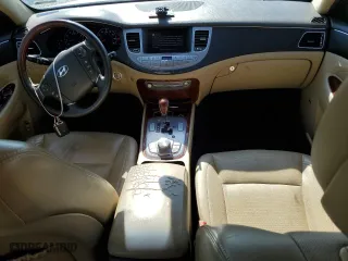 2012 Hyundai Genesis 4.6L with VIN KMHGC4DF8CU211239, listed as a Copart auction lot 52936855 with 214,730 mi miles and Salvage Title. Bid and sale history available at carsss.com. Image 8.