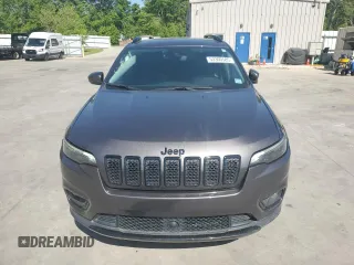 2021 Jeep Cherokee Altitude with VIN 1C4PJLLB4MD220993, listed as a Copart auction lot 53300585 with 92,387 mi miles and Salvage title. Bid and sale history available at DreamBid. Image 5.