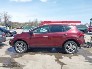 2009 Nissan Murano SL with VIN JN8AZ18W29W110796, listed as a IAAI auction lot 41925677 with 203,752 mi miles. Bid and sale history available at carsss.com. Image 14.